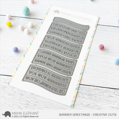 Mama Elephant Creative Cuts - Banner Greetings